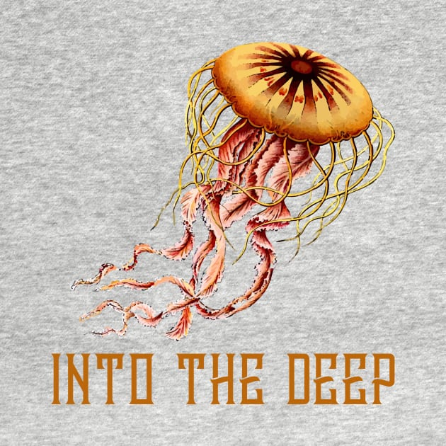 Into The Deep Jellyfish by shipwrecked2020